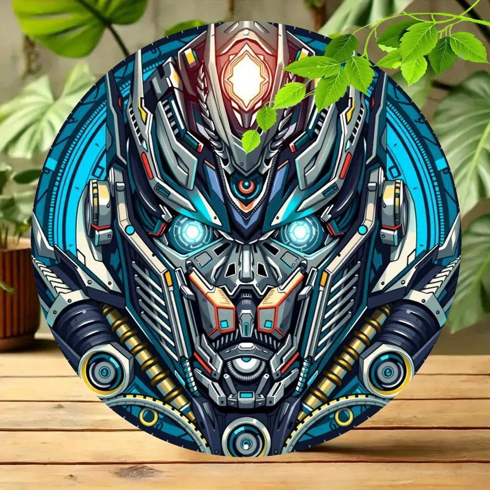 Decoratief Transformers-bord - Blauw