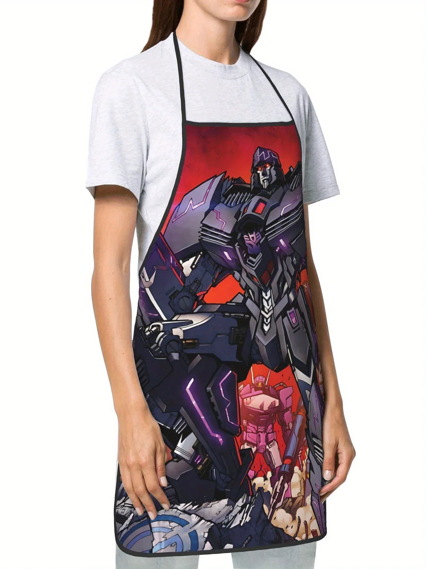 Schort Transformers - Paars