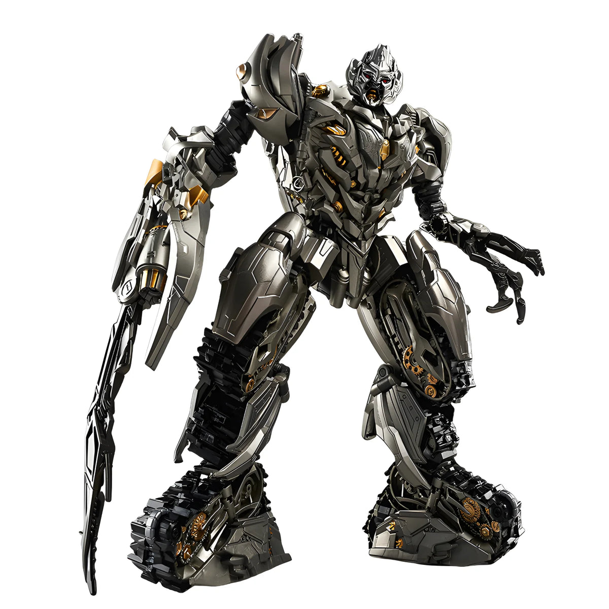 Transformers-figuurtje Megatron 30cm — Gearticuleerde Alloy Movie G1-Decepticon-robot