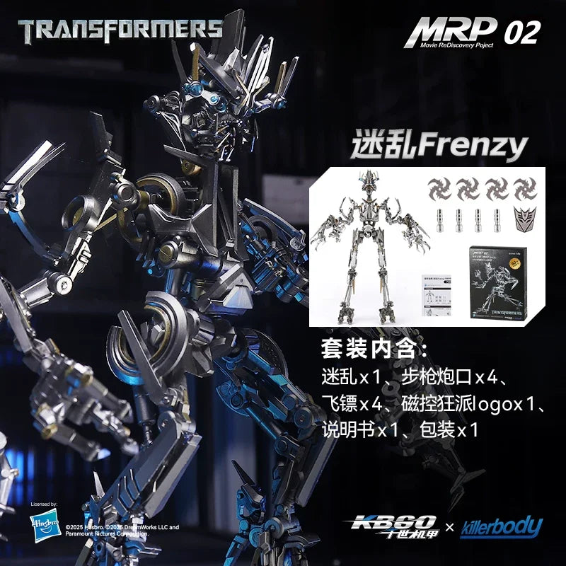 Transformers Frenzy-figuur — Killerbody model MRP-02, beweegbaar