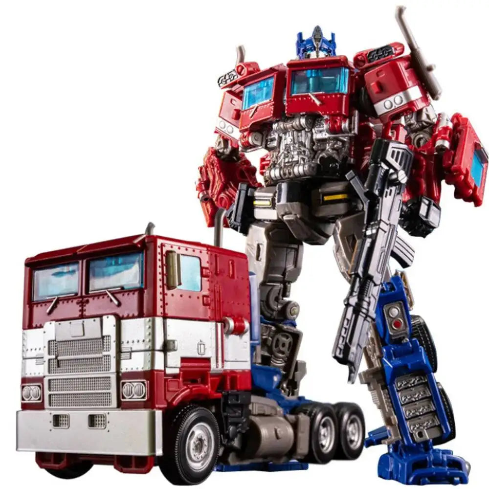 Transformers Nemesis Prime YS04B-figuur — Masterpiece SS38-nachtblauwe truck