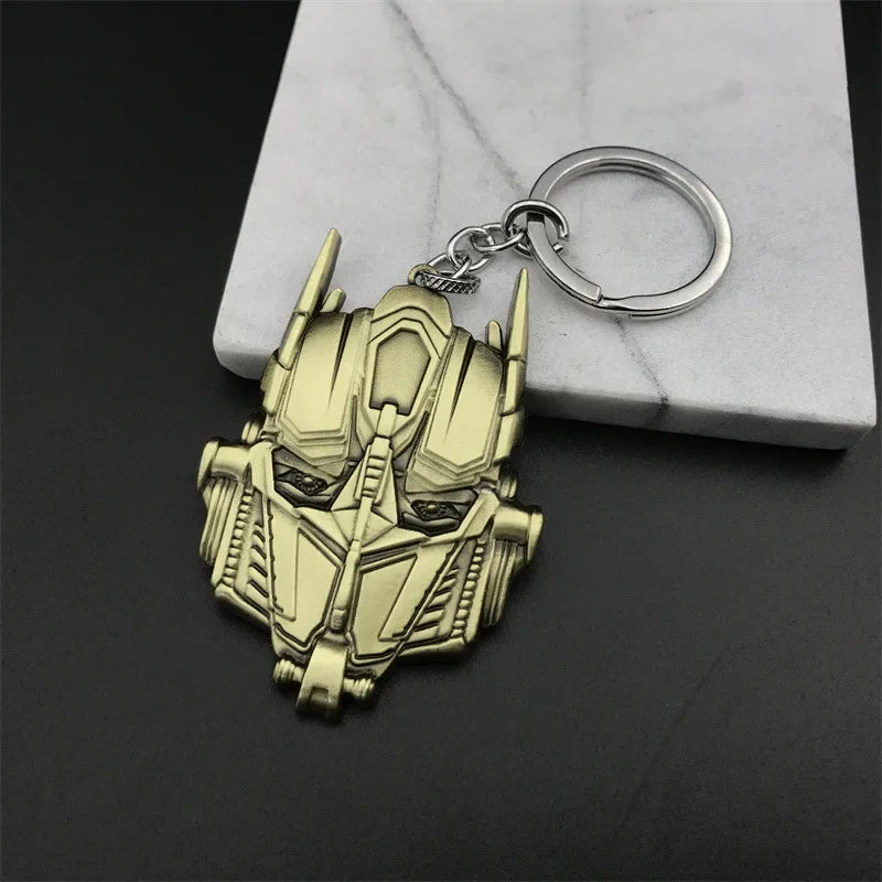 Transformers-sleutelhanger - Megatron-logo Goud