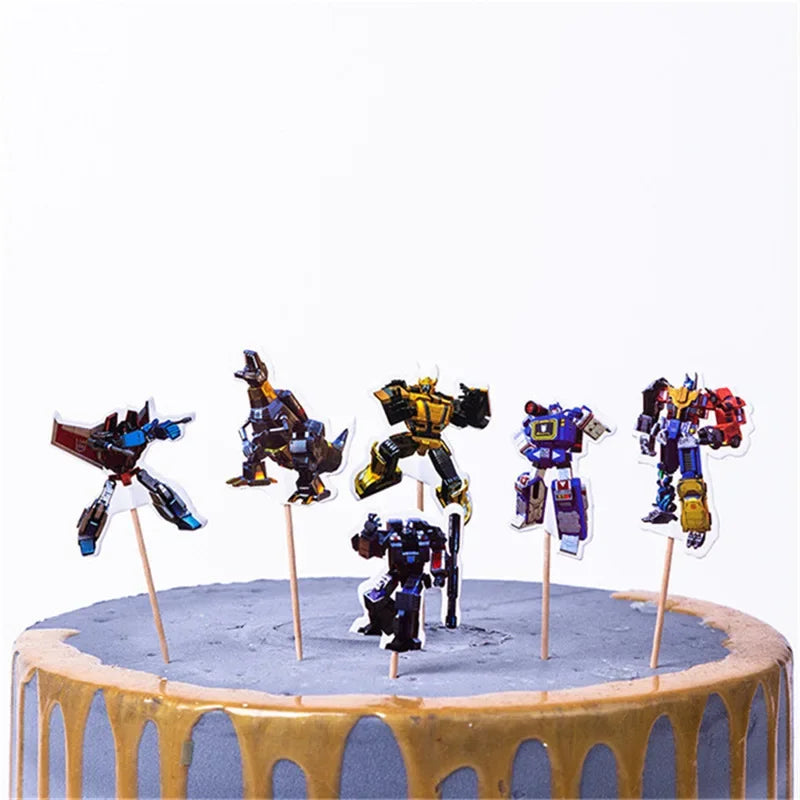 Transformers-taartdecoratie voor verjaardagen