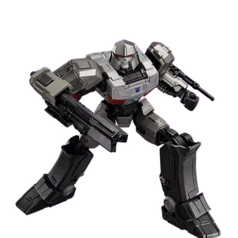 Transformers-figuurtje Megatron Origin ONE Blitzwing — zilveren steen, jonge rebelse mijnwerker