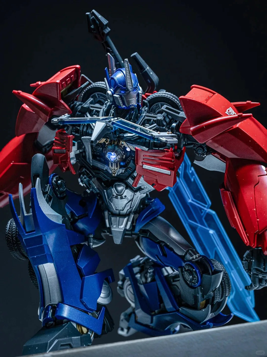 Transformers-figuur Optimus Prime TFP Blokees — Blauwe Prime-bouwset