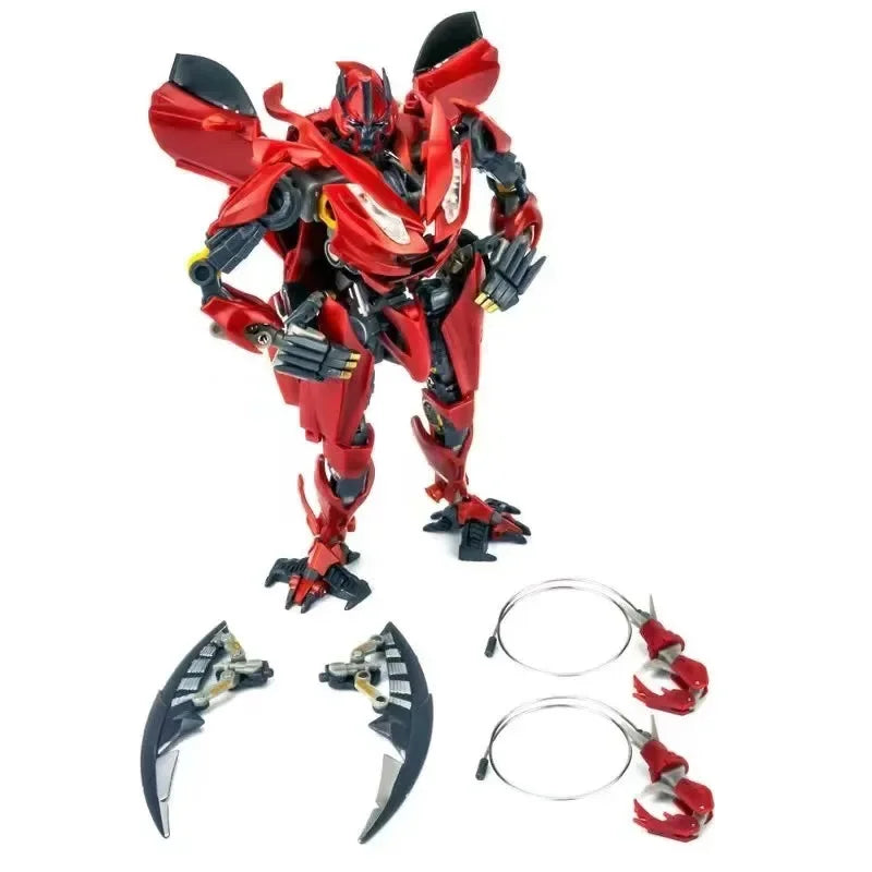 Transformers Dino BS-01-figuur, extra groot — rode sportieve KO uit Dark of the Moon