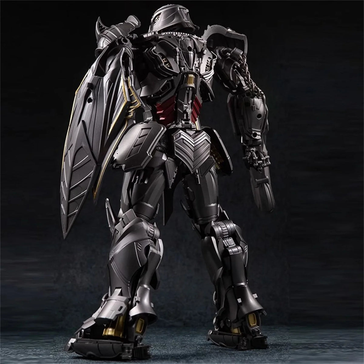 Transformers Galvatron BS02-figuur — Gevleugelde chromen draak in Beast-uitvoering