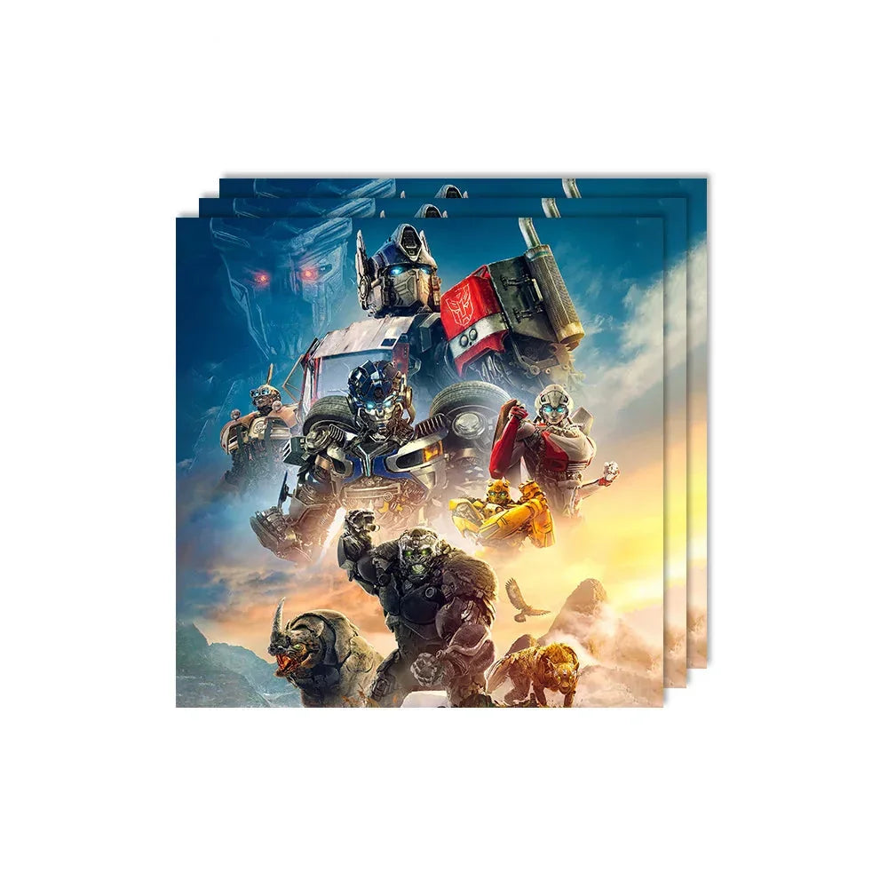 Transformers-servetten – Editie Transformers World