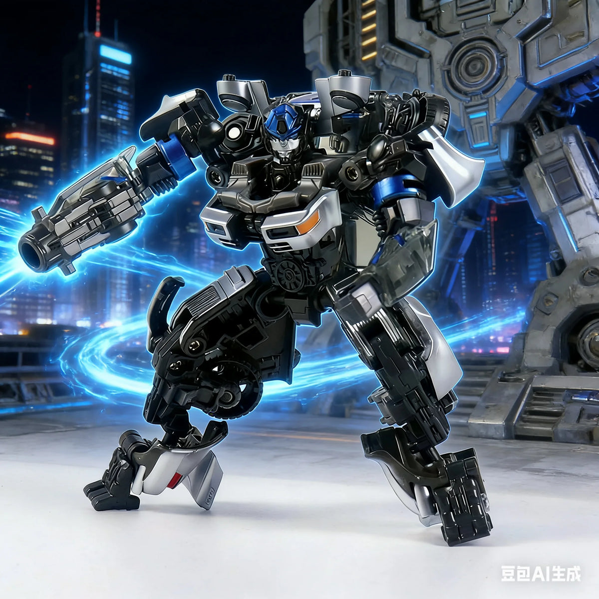 Transformers Mirage Ghost Car SS105-figuur — Zilveren CY-01 Rise of the Beasts