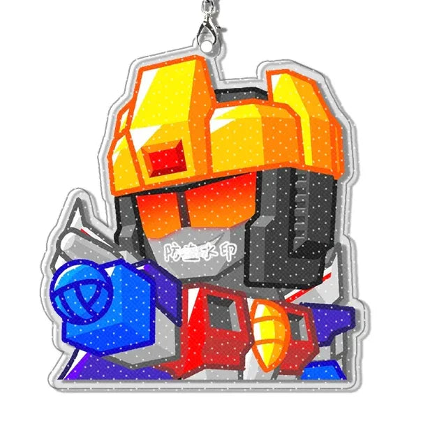 Transformers-sleutelhanger - Mini Veelkleurig
