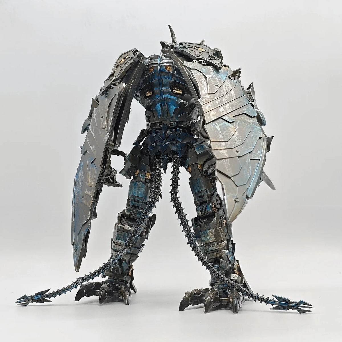 Transformers Swoop Wing Dragon-figuur — stalen pterodactylus met beweegbare zweep