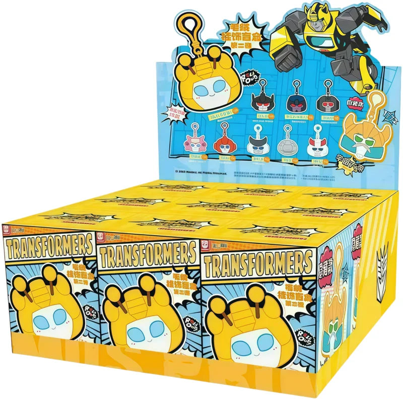 Transformers-knuffel — Mysterie Vol. 2, assortiment van negen personages