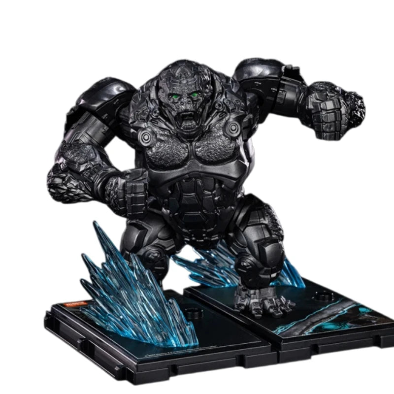 Transformers-figuurtje Optimus Primal Blitzwing Nummer Eén — zilveren gorillasteen, Beyond-editie