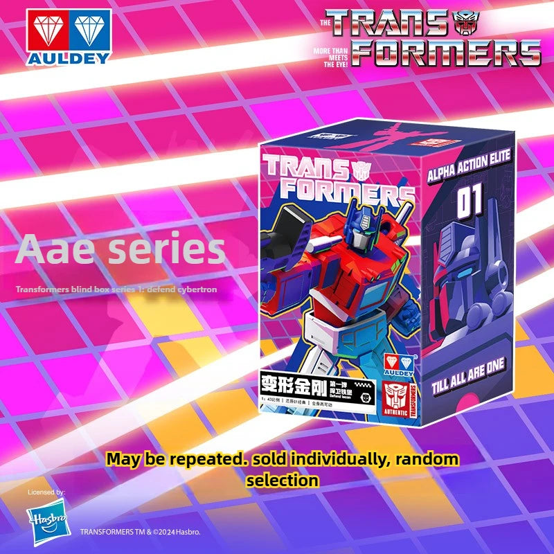Transformers-mysteriebox Alpha Action Elite — 1e assortiment verrassingsfiguren