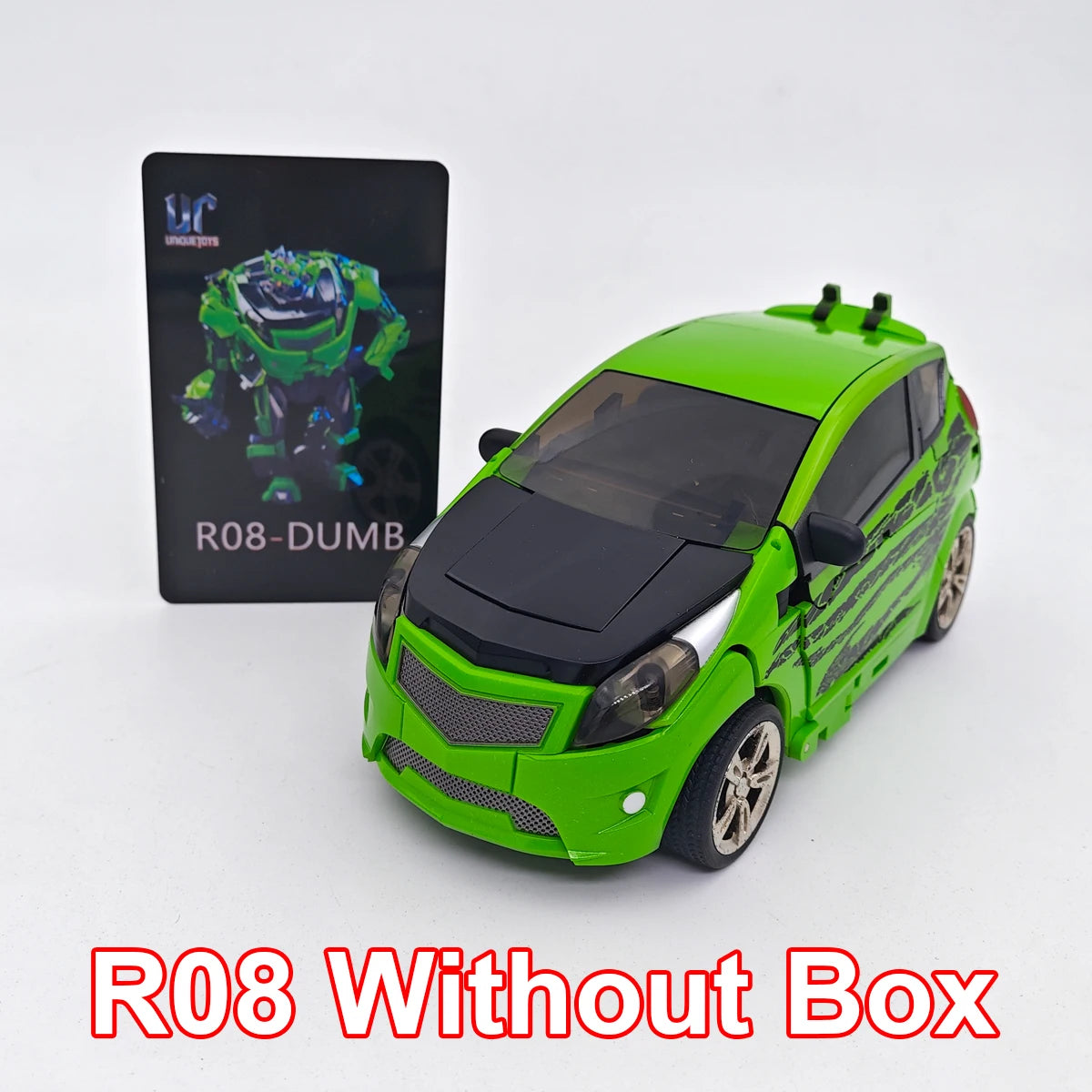 Transformers Skids en Mudflap-figuur — groen tweelingduo, unieke Toys Dumb