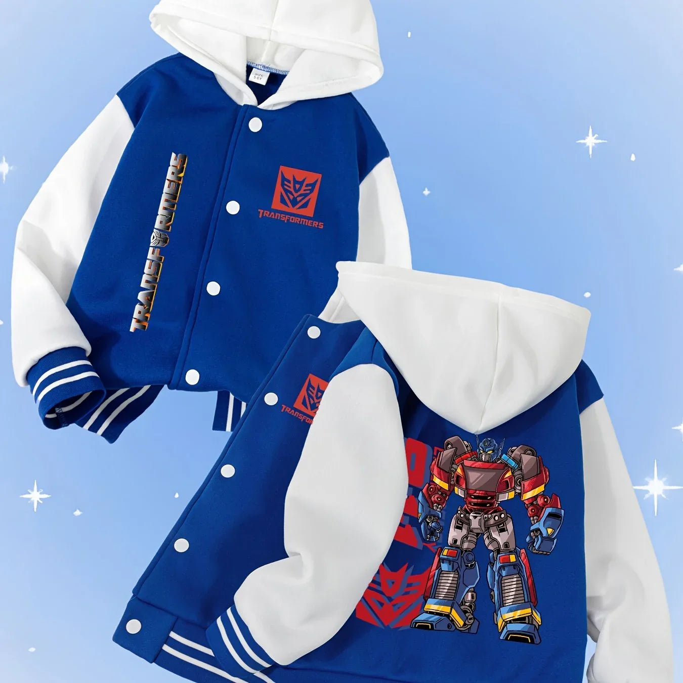 Transformers-jas New Design - Wit & Blauw