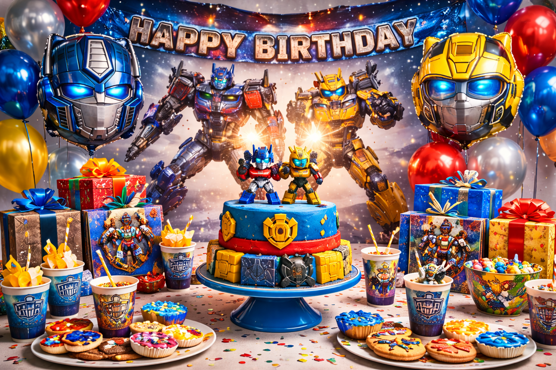 Organiser un Anniversaire Transformers : Déco, Gâteau & Jeux (Le Guide)