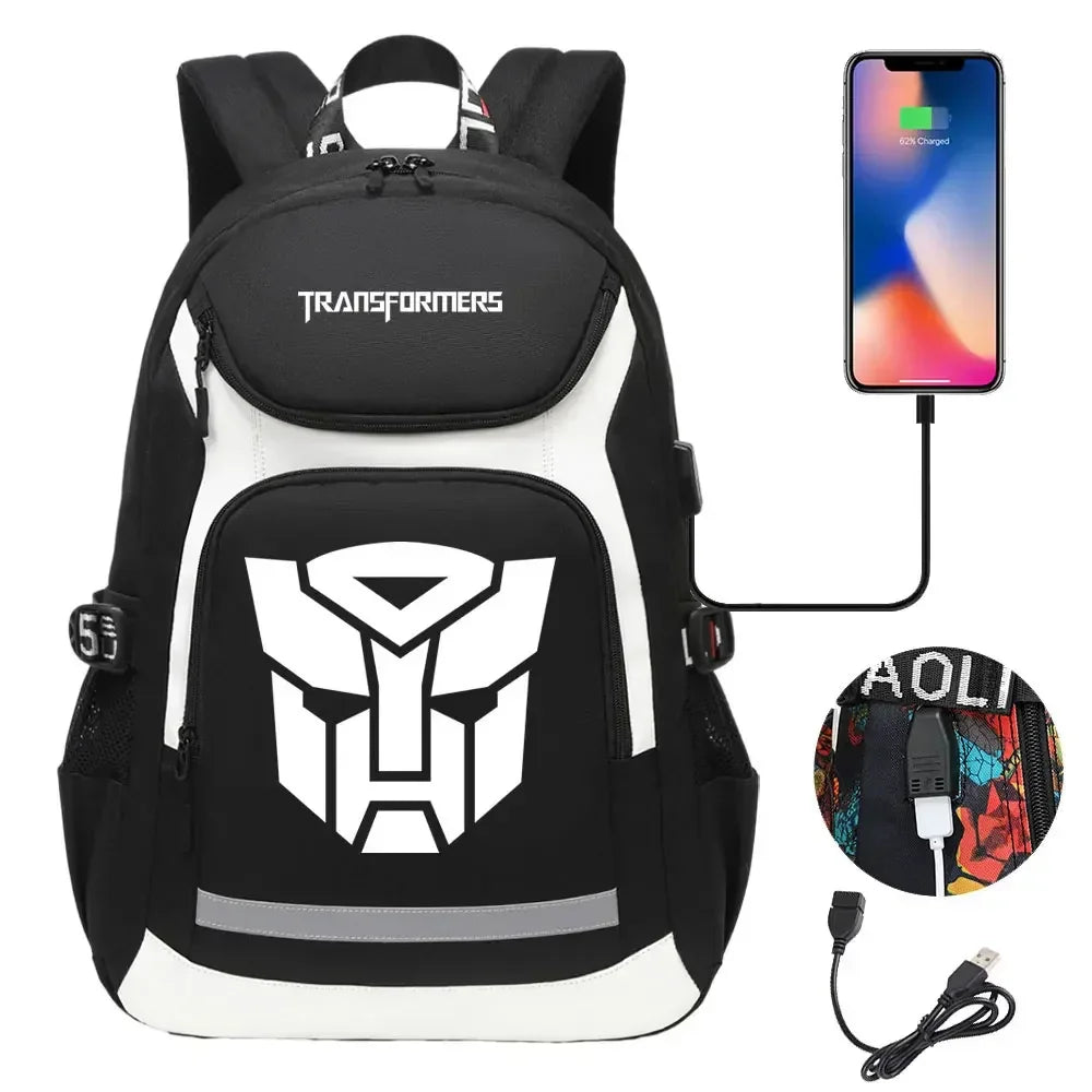Entretien du sac à dos, cartable et chaussures Transformers