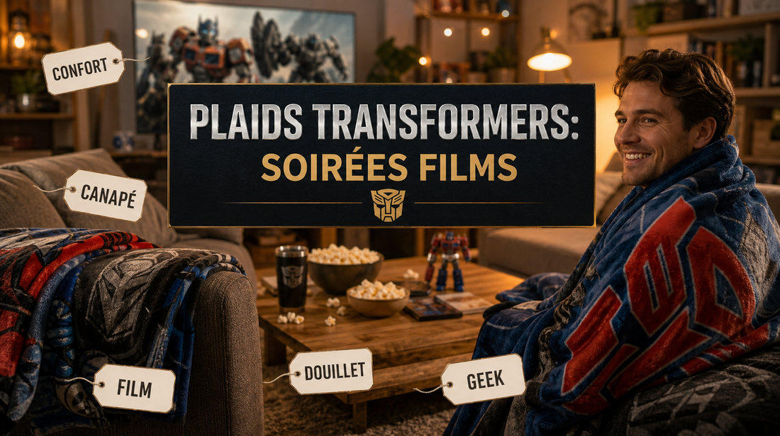 Plaid Transformers : nos sélections confort pour les soirées films