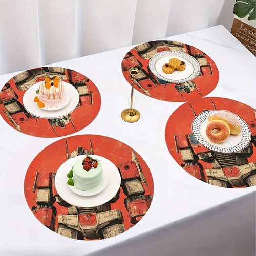 4 Transformers-placemats - Prime