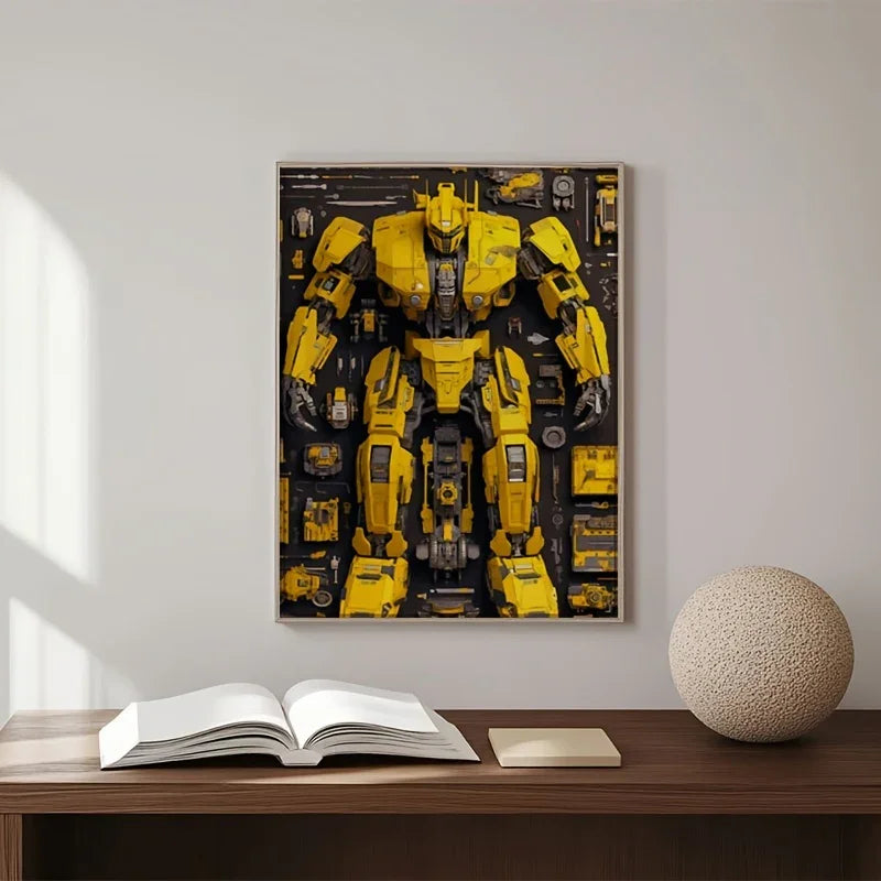Poster Transformers - Bumblebee Bot
