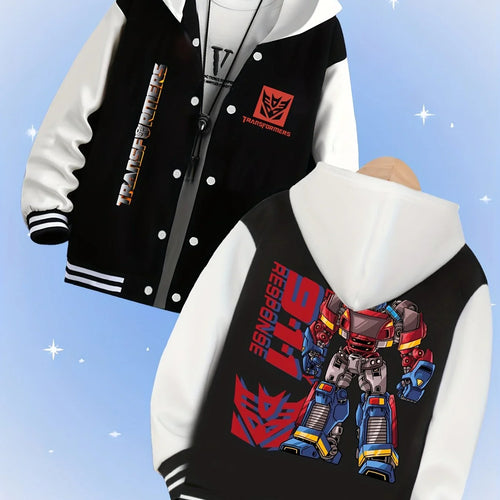 Transformers-jas New Design - Zwart & Wit