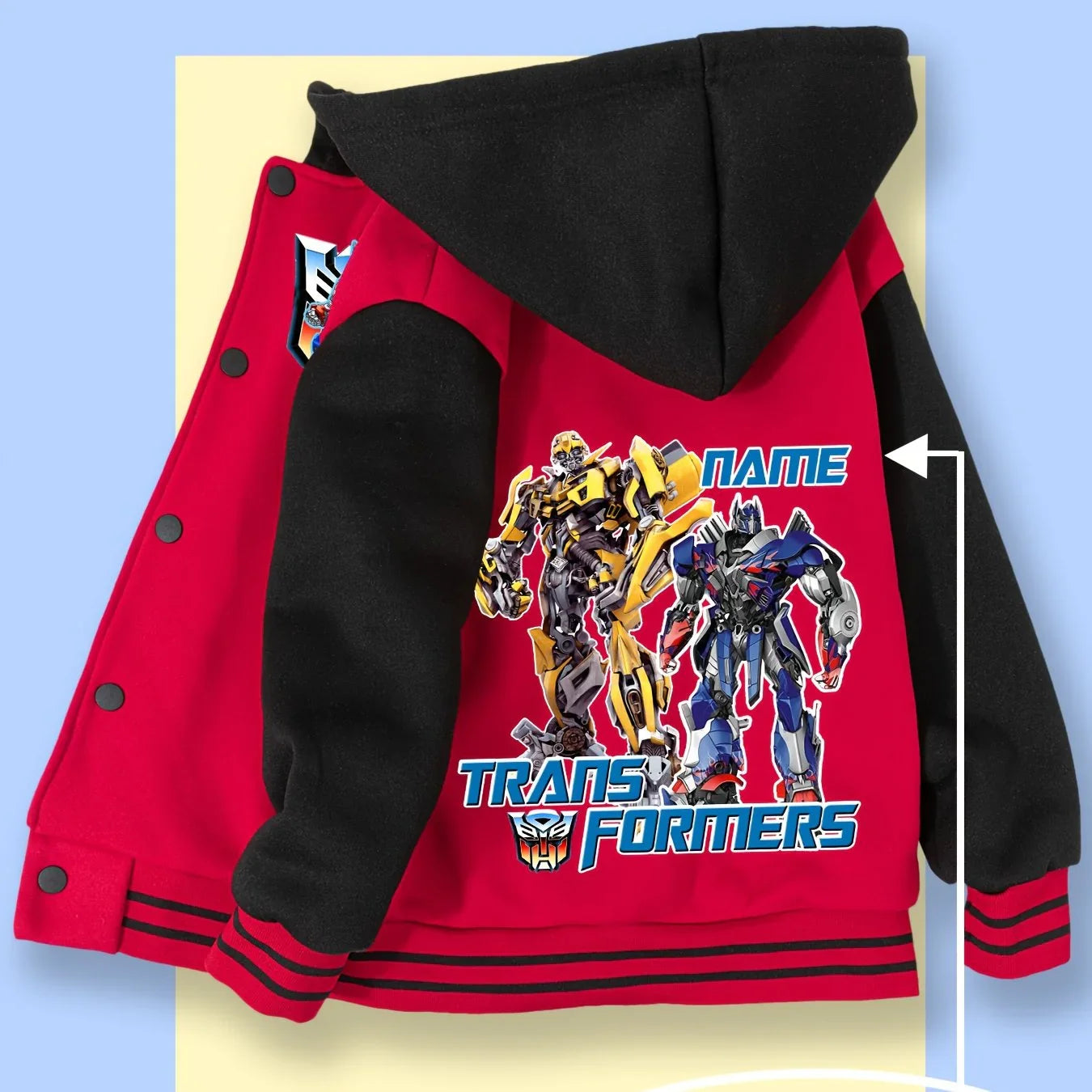 Transformers-duojas - Zwart & Rood