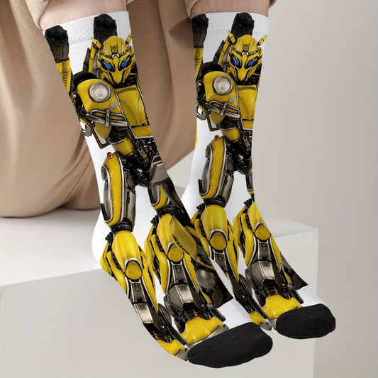 Paar Transformers-sokken - Bumblebee
