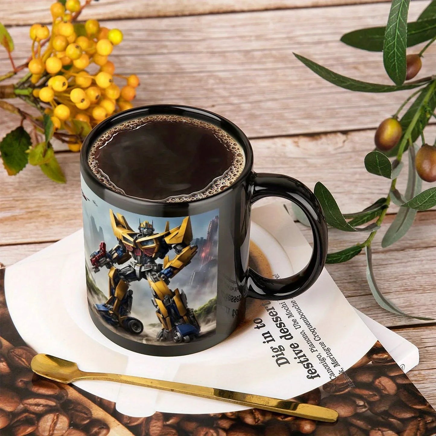Mok Transformers - Bumblebee in the City