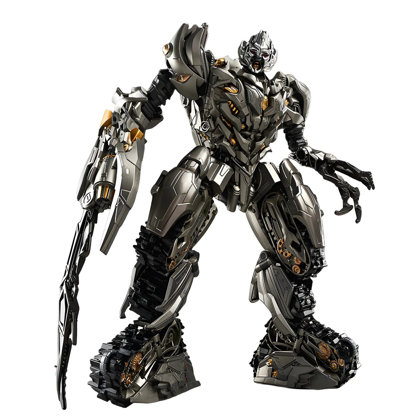 Transformers-figuurtje Megatron 30cm — Gearticuleerde Alloy Movie G1-Decepticon-robot