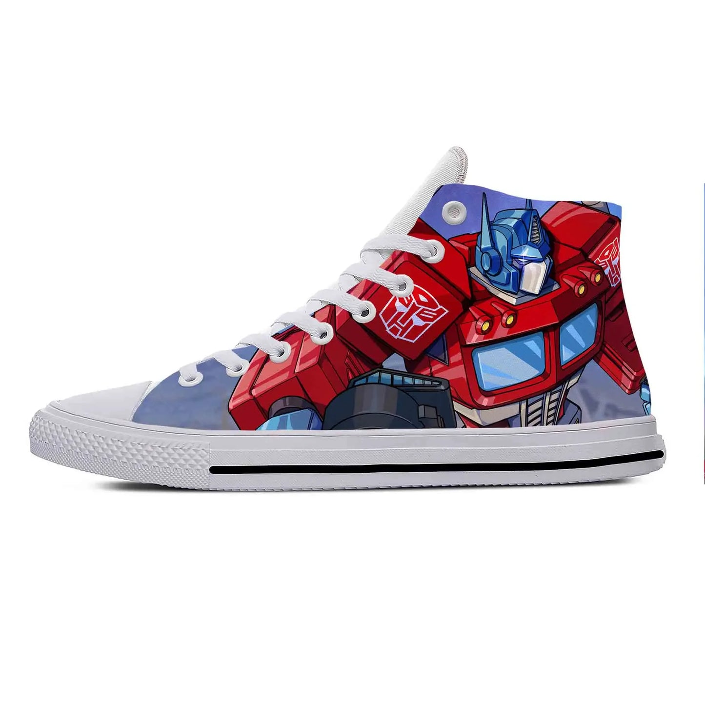 Hoge Transformers-sneakers wit - PrimeRed