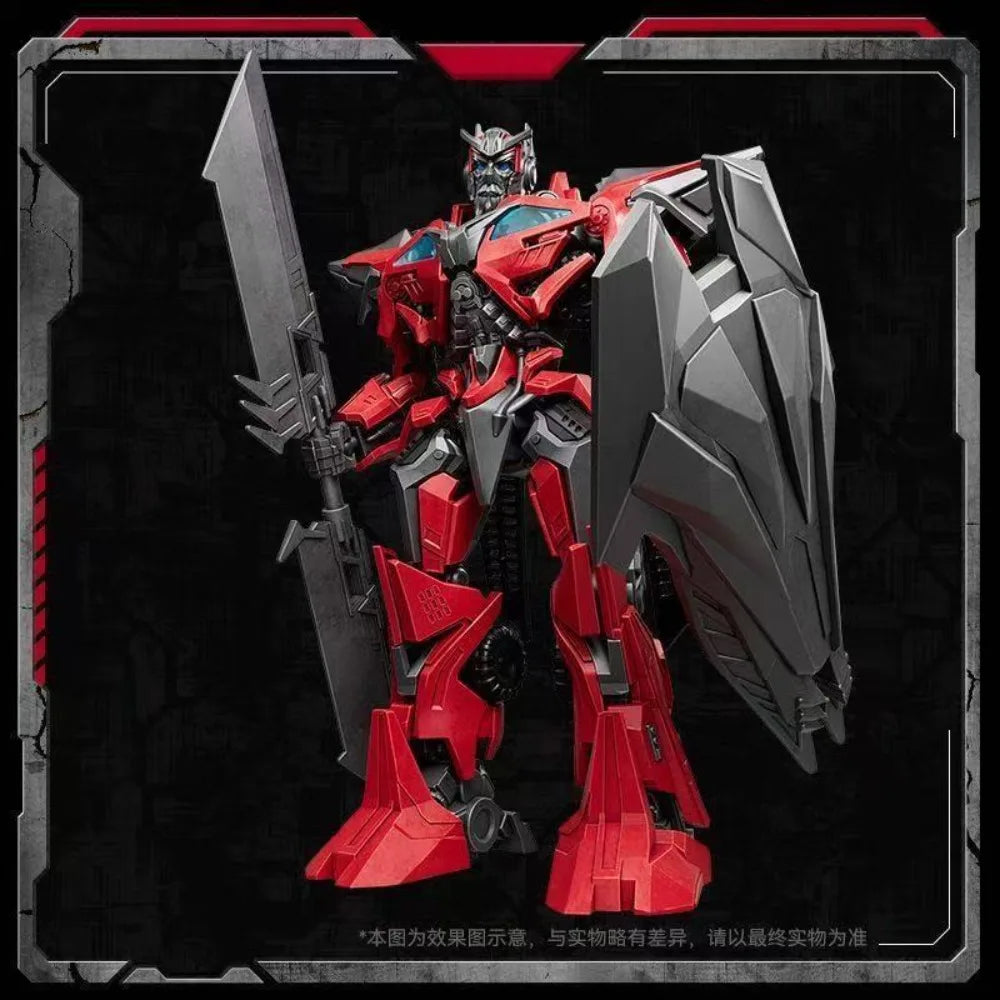 Transformers-upgradekit Blitzwing SS65 — accessoires met vleugels en wapens, rood en zilver