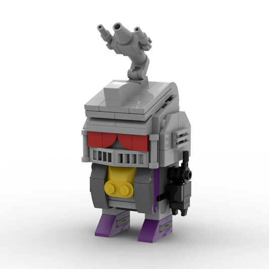 Transformers Bombshell 2.0 — grijze baksteen met Insecticon-antenne