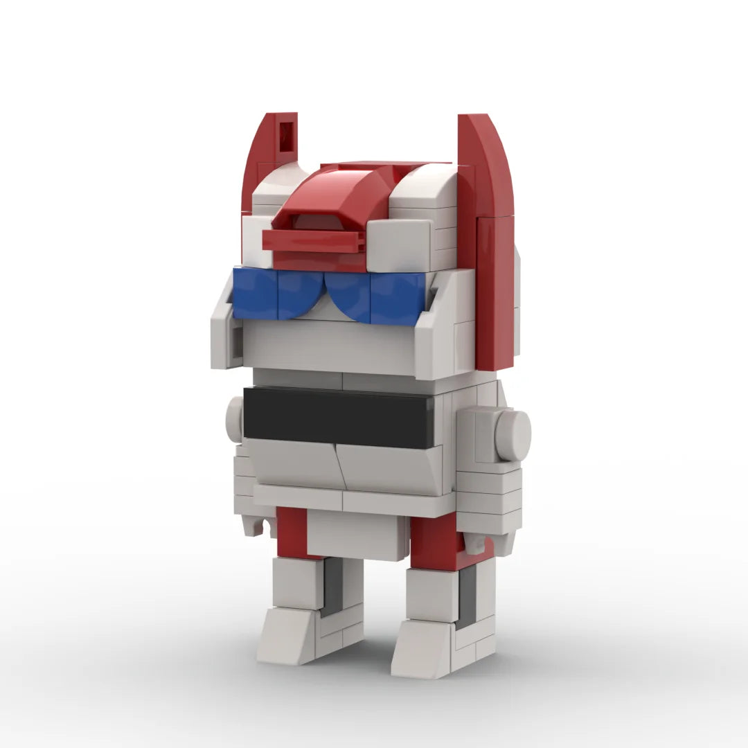 Transformers-figuurtje Streetwise — witte en blauwe brick, Protectobot-politieagent