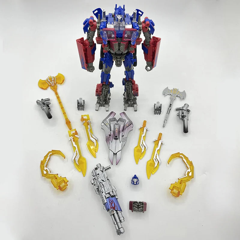 Transformers Optimus Prime-figuur — TW1022-replica, complete set met wapens en maskers