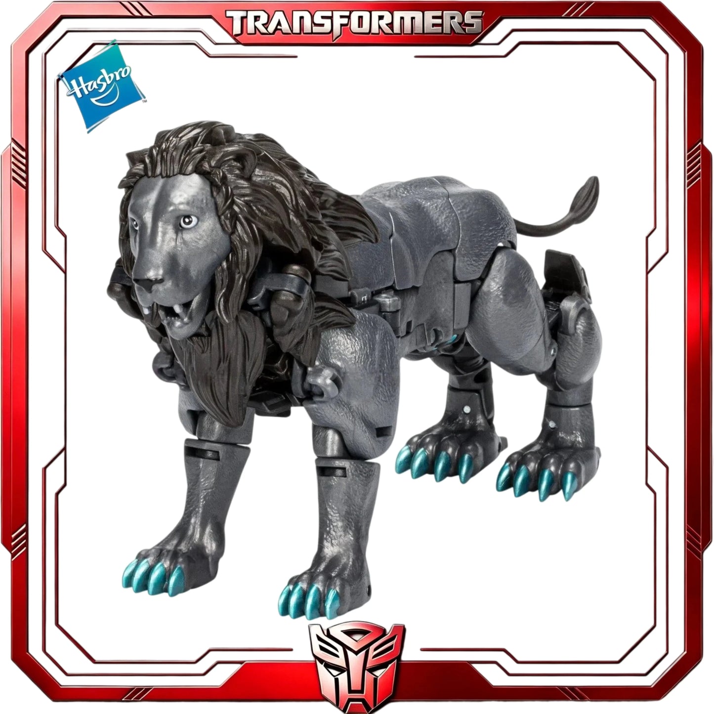 Transformers Nemesis Leo Prime-figuur — Legacy Evolution Maximal-leeuwrobot voor verzamelaars