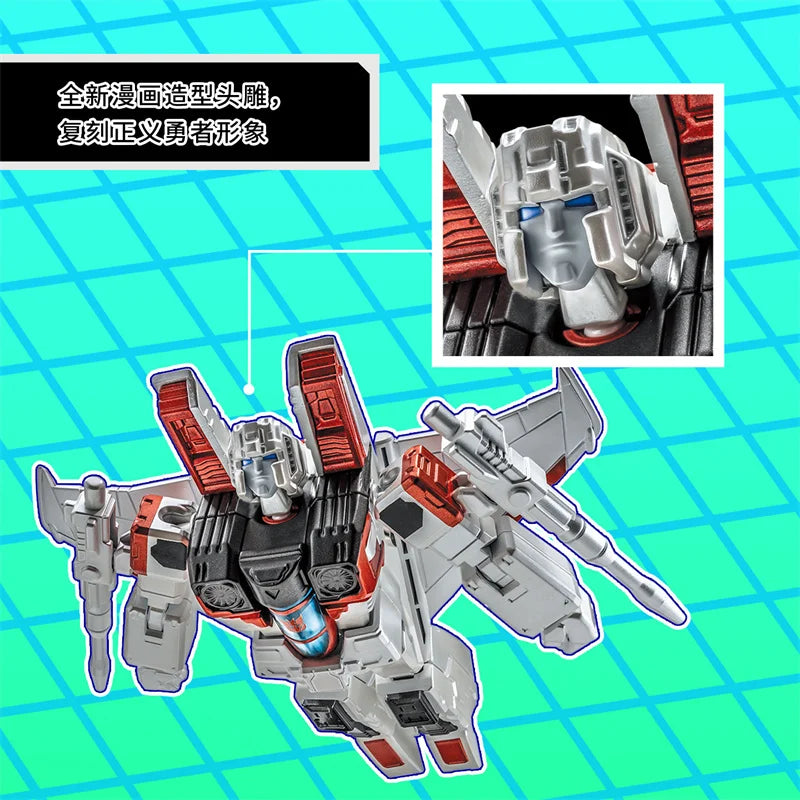 Transformers Starscream Shattered Glass — Beweegbare robot 16cm