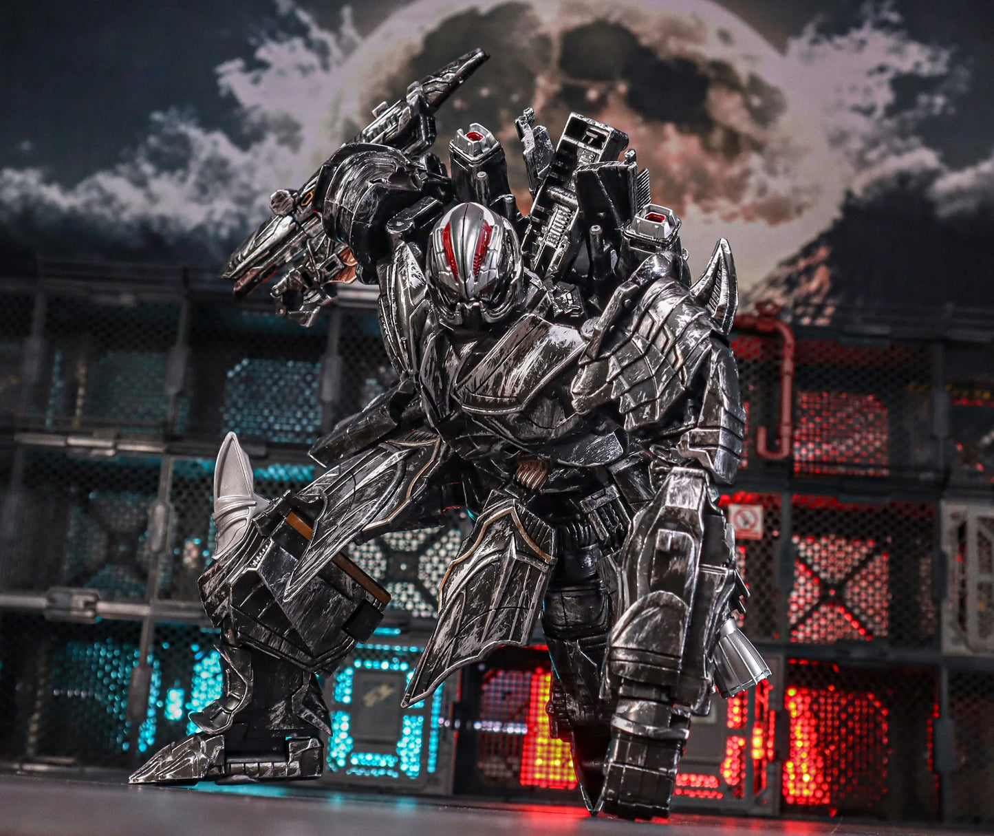 Transformers-figuur Blackout 30cm — Verzamelbare Decepticon-helikopter