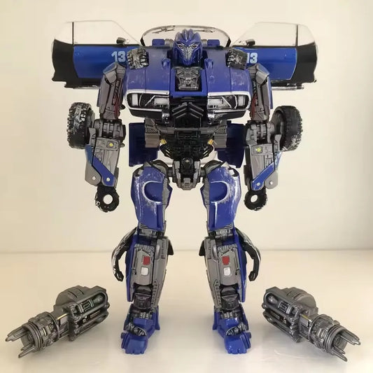 Transformers-figuurtje Dropkick Blauw TW1033 — Gearticuleerde Decepticon-auto
