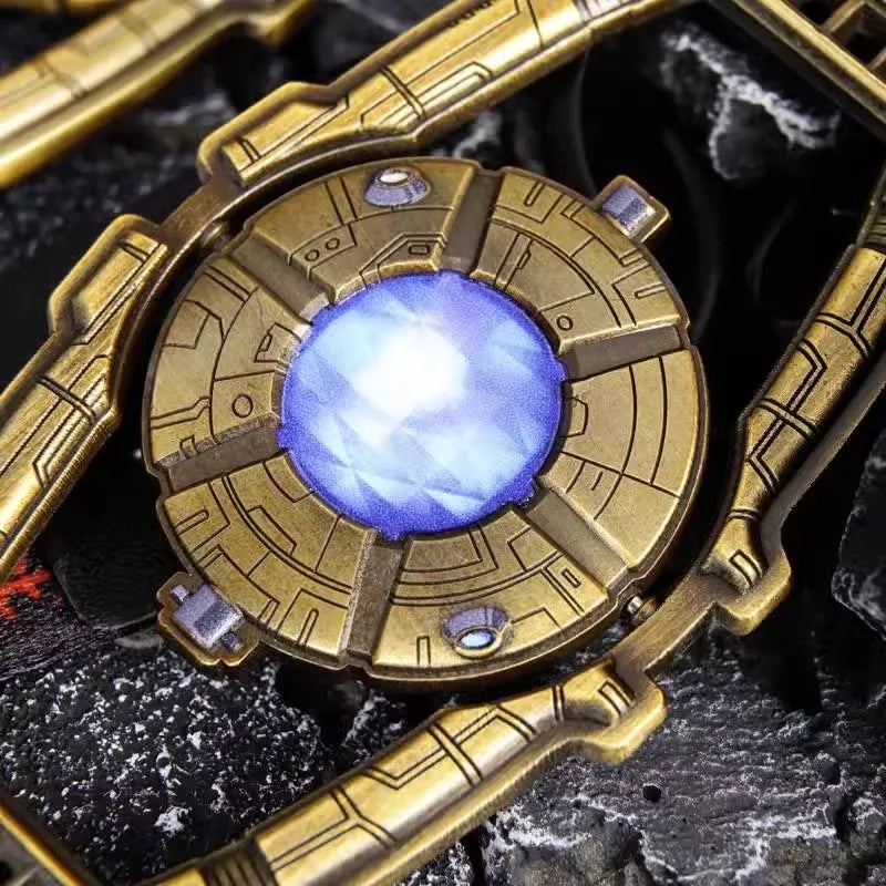 Transformers Optimus Prime Matrix-sleutelhanger — Premium metalen bedeltje met rotsstructuur