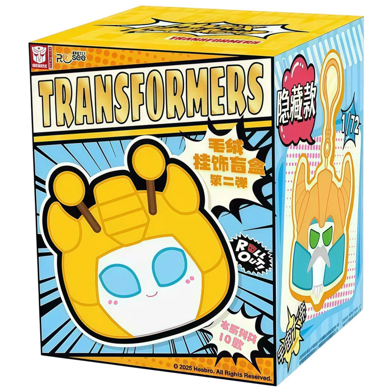 Transformers-knuffel — Mysterie Vol. 2, assortiment van negen personages