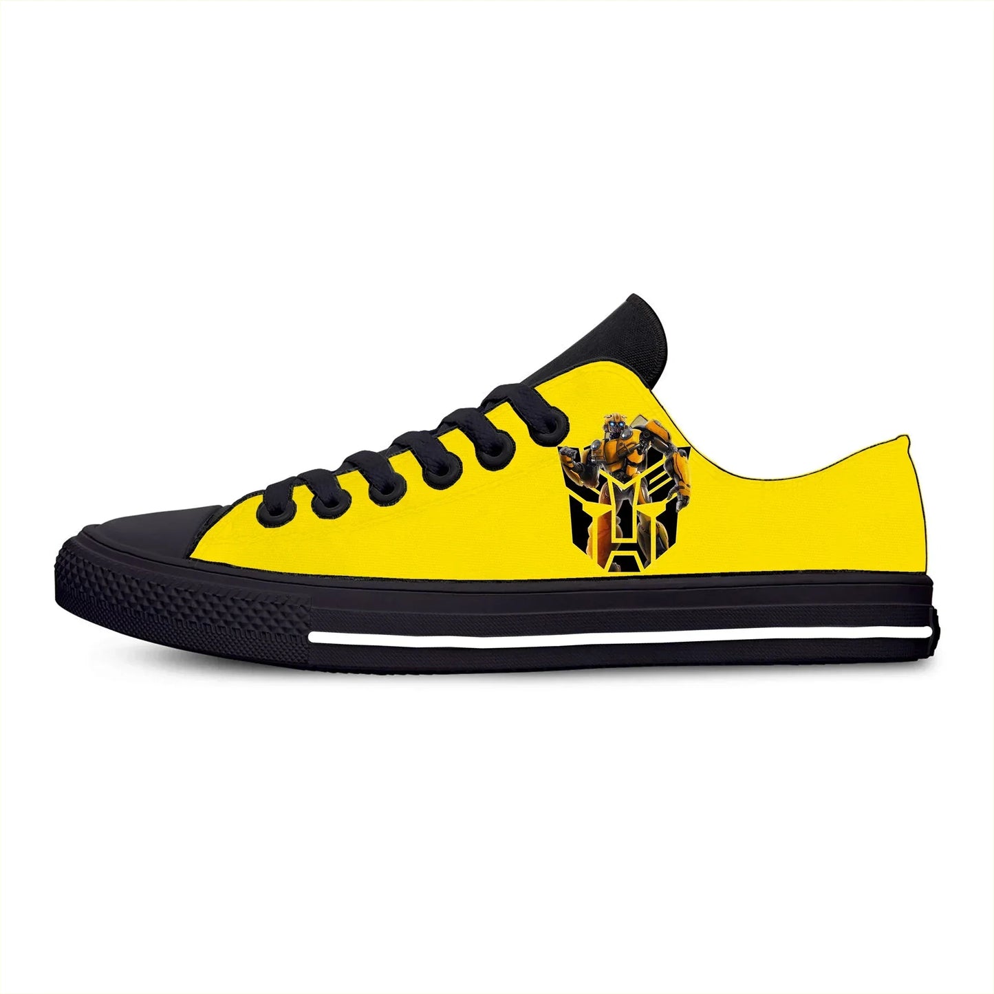 Unisexschoenen voor volwassenen - Geel Autobots-logo