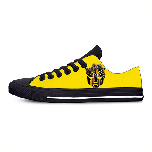 Unisexschoenen voor volwassenen - Geel Autobots-logo