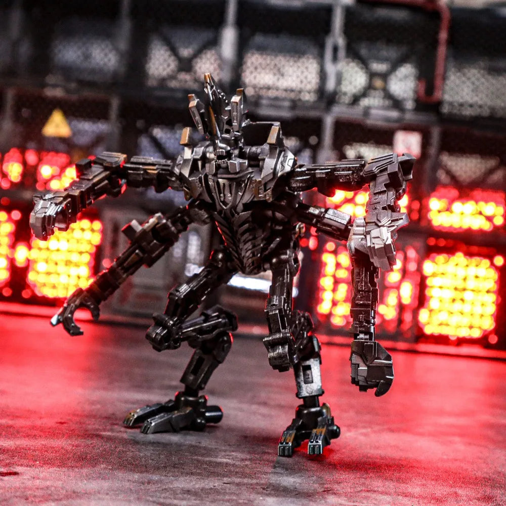 Transformers-figuur Scourge op groot formaat 25cm — Lichtgevende legering, verouderde uitvoering