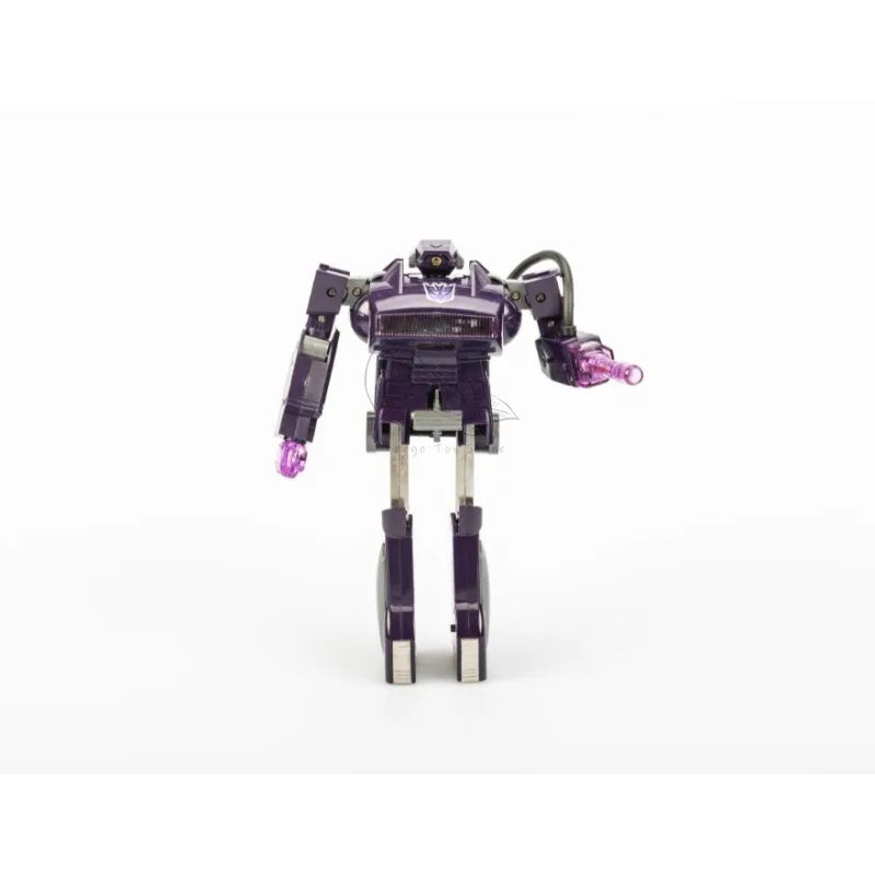 Transformers Shockwave G1 84-86-figuur — reissue met geïntegreerd geweer en complete doos