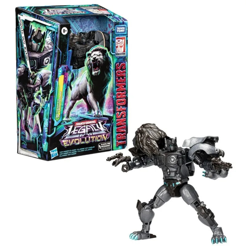 Transformers Leo Prime Nemesis Voyager-figuur — Brullende Hasbro Maximal-editie