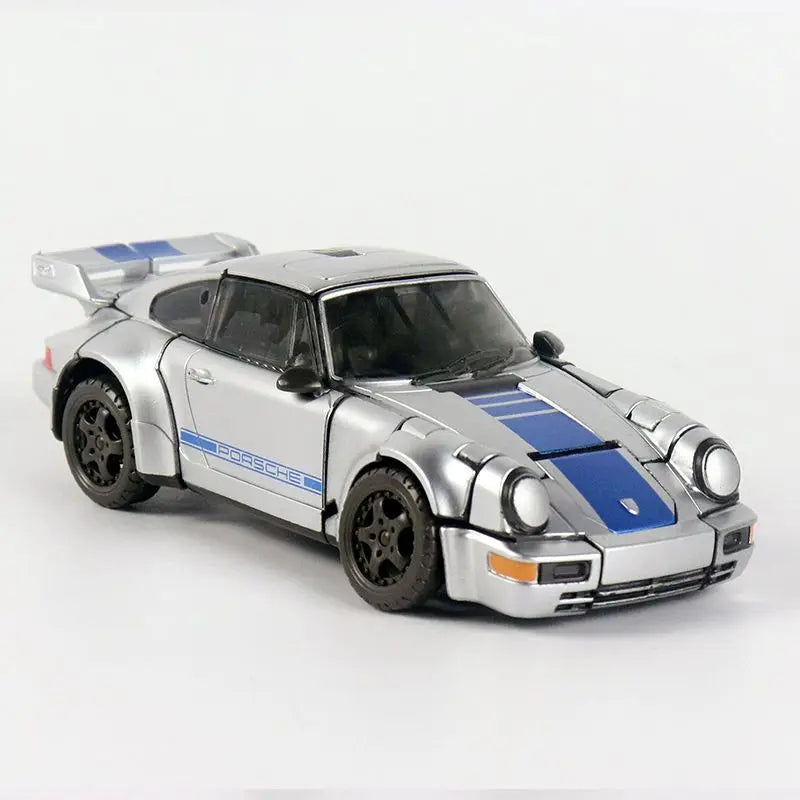 Transformers Mirage Ghost Car SS105-figuur — Zilveren CY-01 Rise of the Beasts