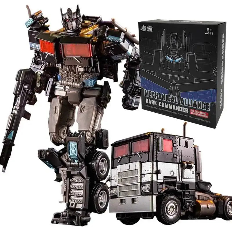 Transformers Nemesis Prime YS04B-figuur — Masterpiece SS38-nachtblauwe truck