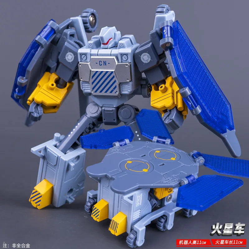 Transformers-luchtvaartset — gecombineerde zes-in-één-robot, dertien onderdelen