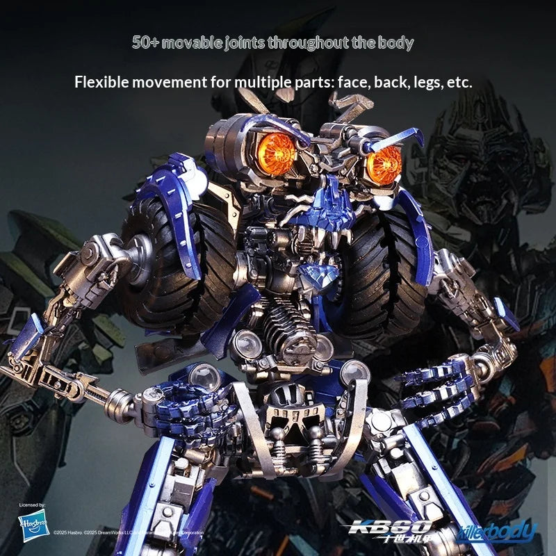 Transformers-figuur van chromen mechanische spin — Dark of the Moon Killerbody